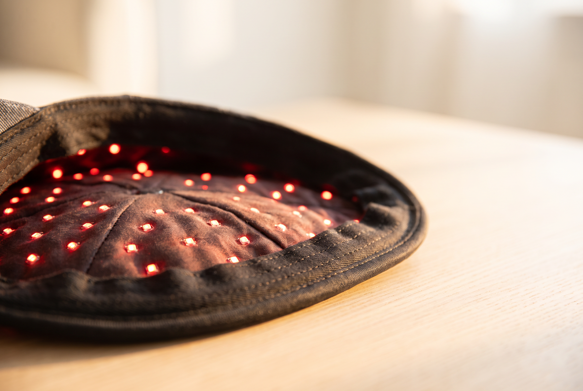 Rubalume LED scalp cap